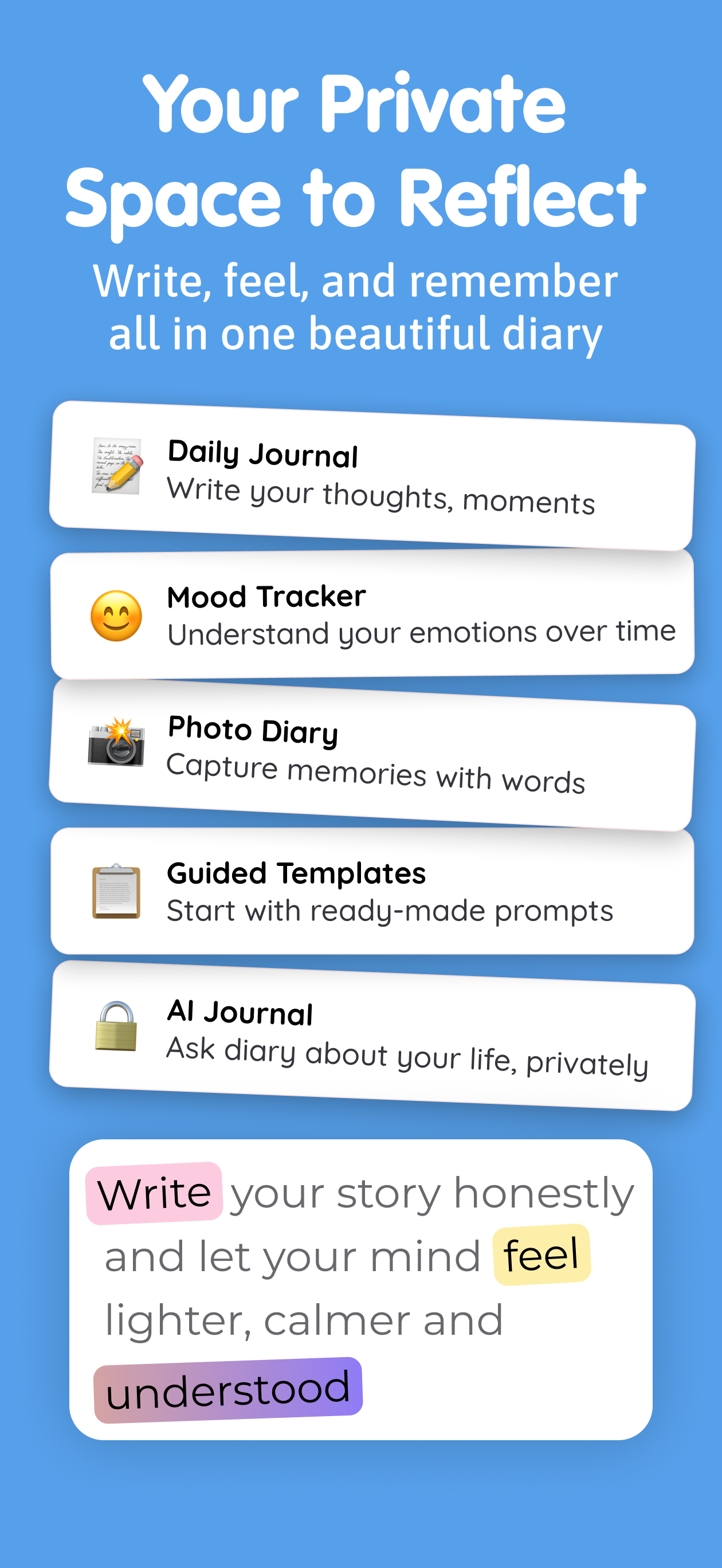 AI Journal & Clarity : DiaryIt