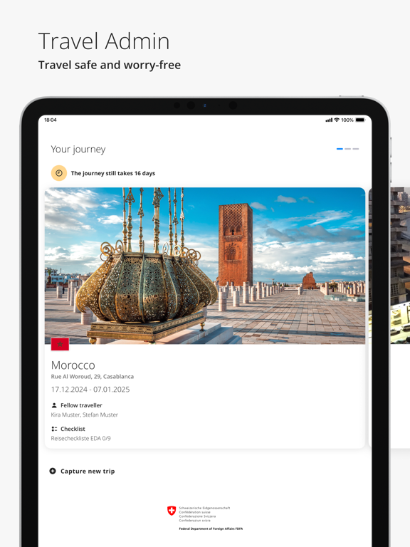 Travel Admin - Reisehinweise
