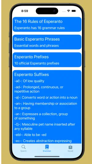 Vortaro screenshot 4