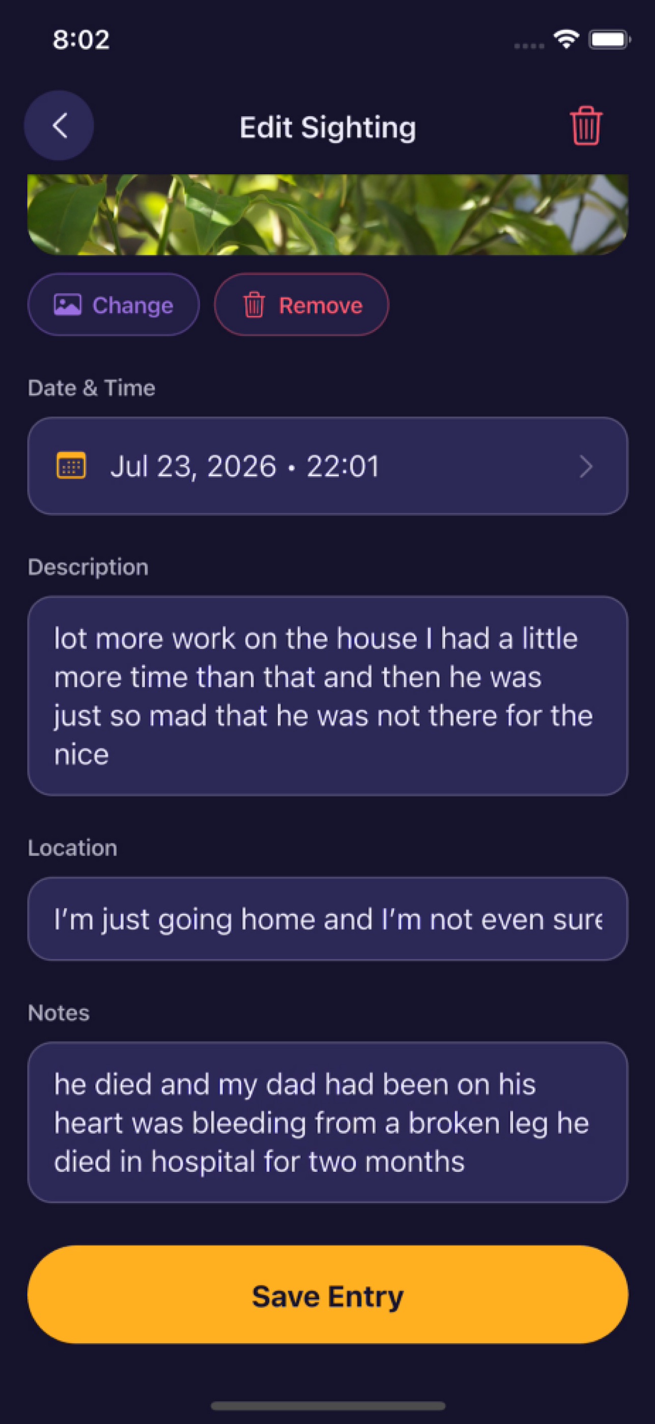 Screenshot 3 of Mothwatch: Night Log