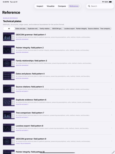Kinline: GEDCOM Studio screenshot 6