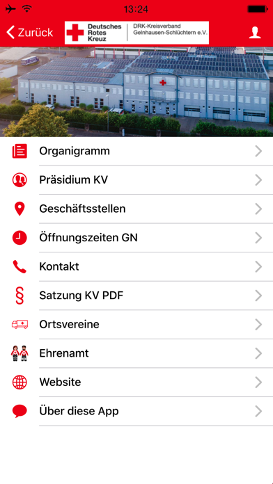 KV-APP DRK GN-SLü Screenshot