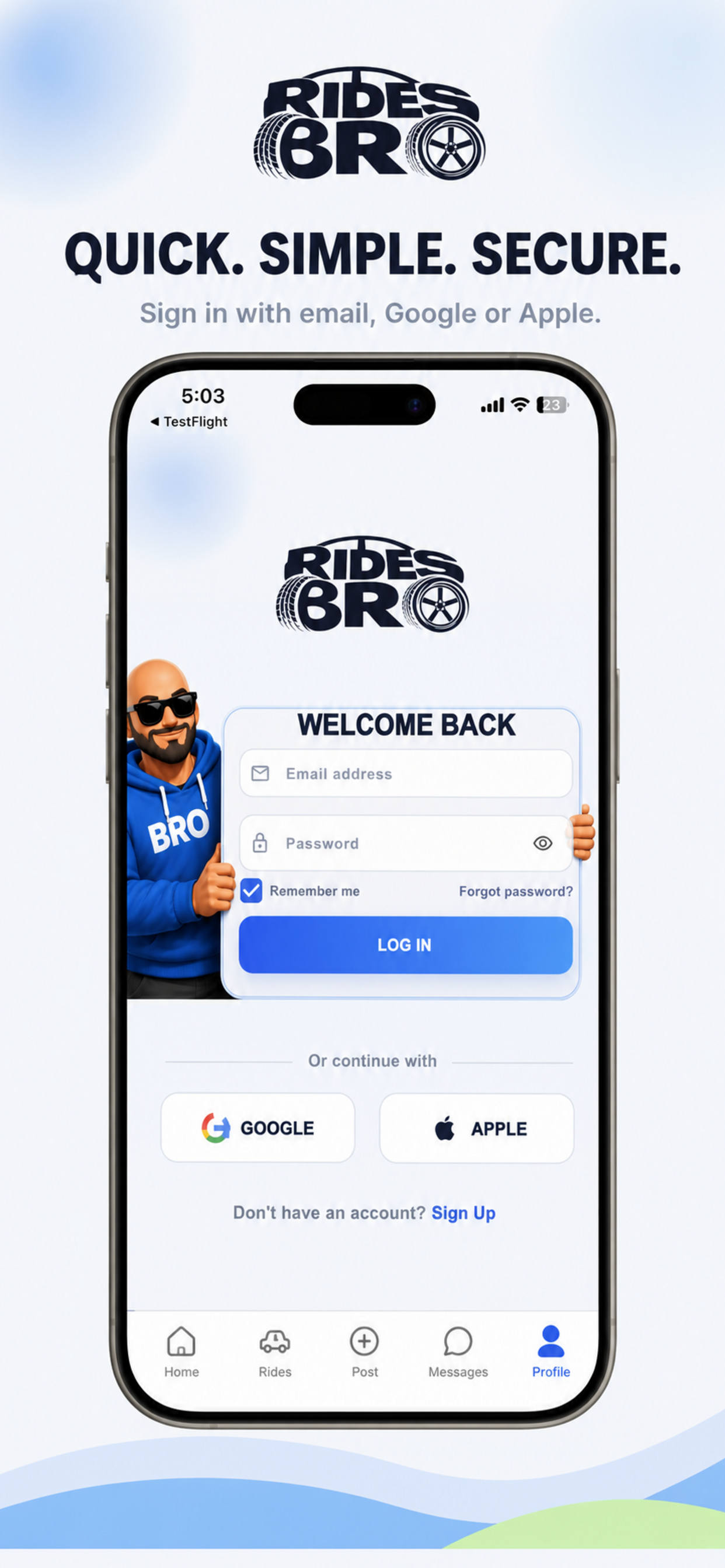 Ridesbro screenshot 4