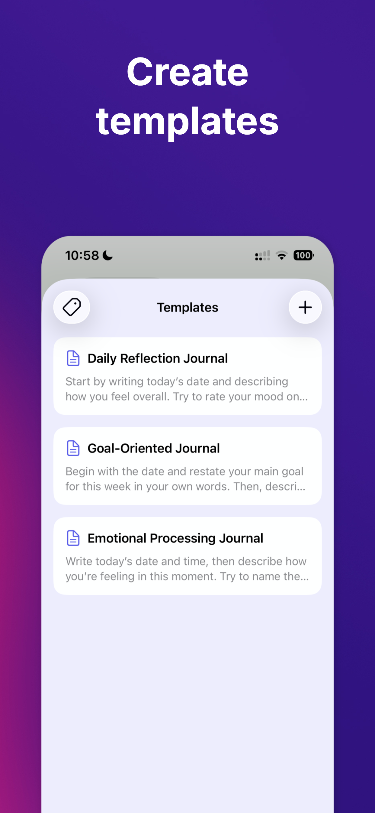 Mimito: Mood Journal & Diary