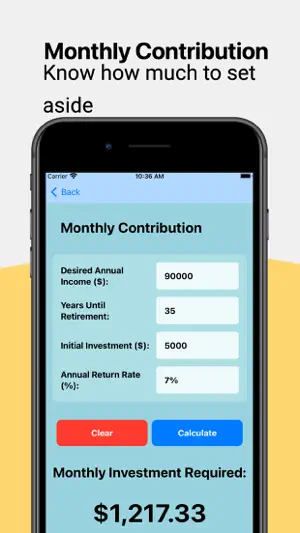 Plan to Retire screenshot 4