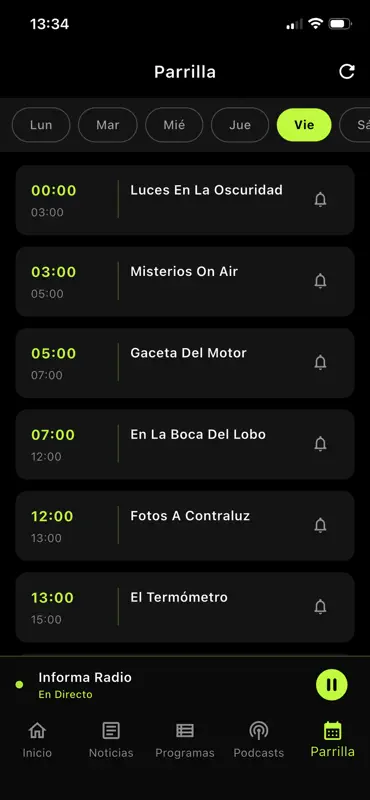 Informa Radio screenshot 6 of 8