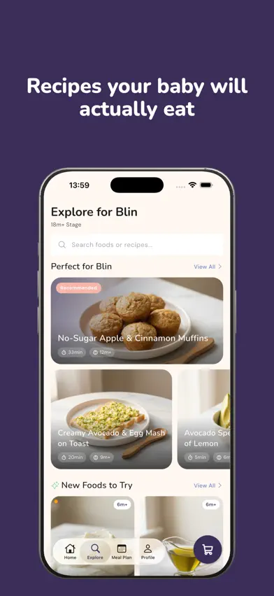 Nica: Baby Food & Meal Planner screenshot 3