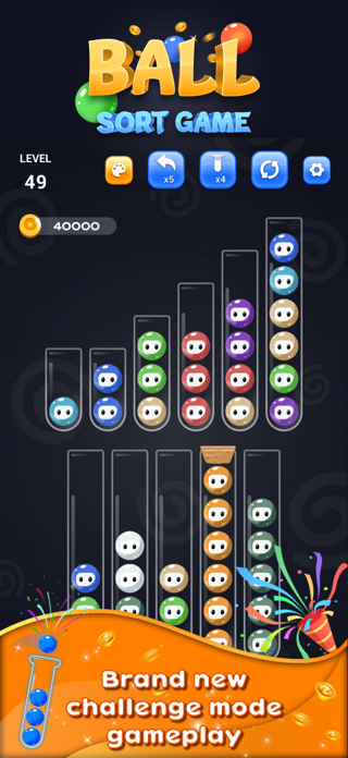 Ball Sort Puzzle Challenger Screenshot 1 of 5