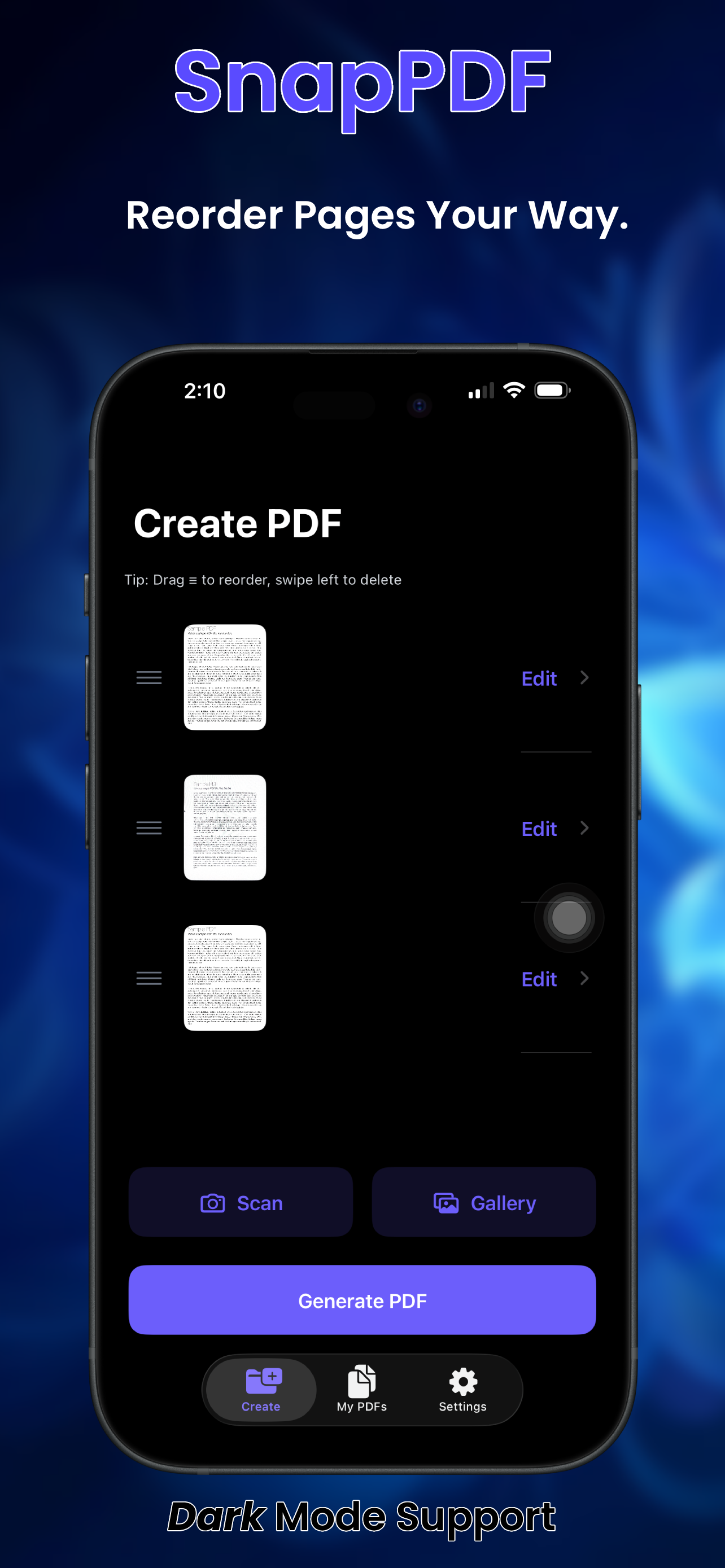 SnapPDF: Images to PDF screenshot 5