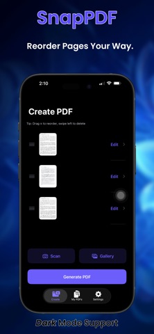 SnapPDF: Images to PDF screenshot