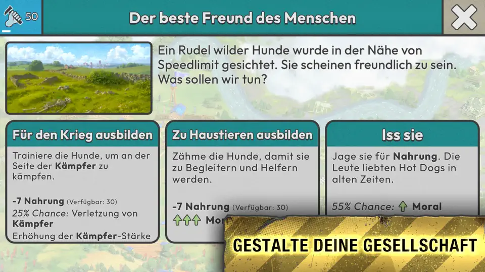 Screenshot von After Inc. auf dem iPhone 10