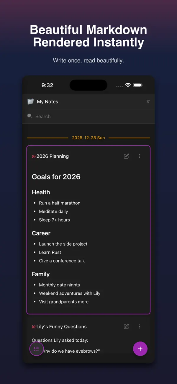 #2. Snippets: Quick Markdown Notes (iOS) Ved: Ming Li