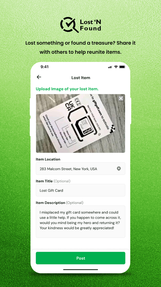 #4. Lost’NFound (iOS) 由: Ahmed Hassani