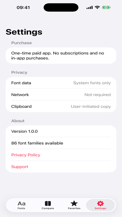 Screenshot #3 pour Font Code Preview