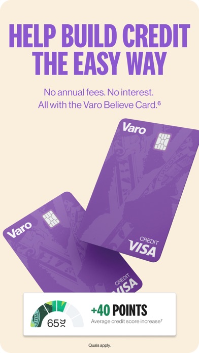 Varo Bank: Online Banking screenshot