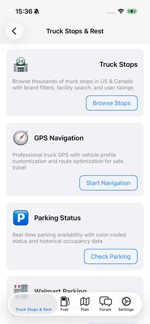 Trucker Path-Truck GPS&Map SS screenshot 1