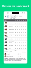 Spin: Tennis Partners, Leagues screenshot