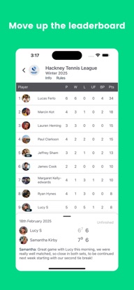 Spin: Tennis Partners, Leagues screenshot 3