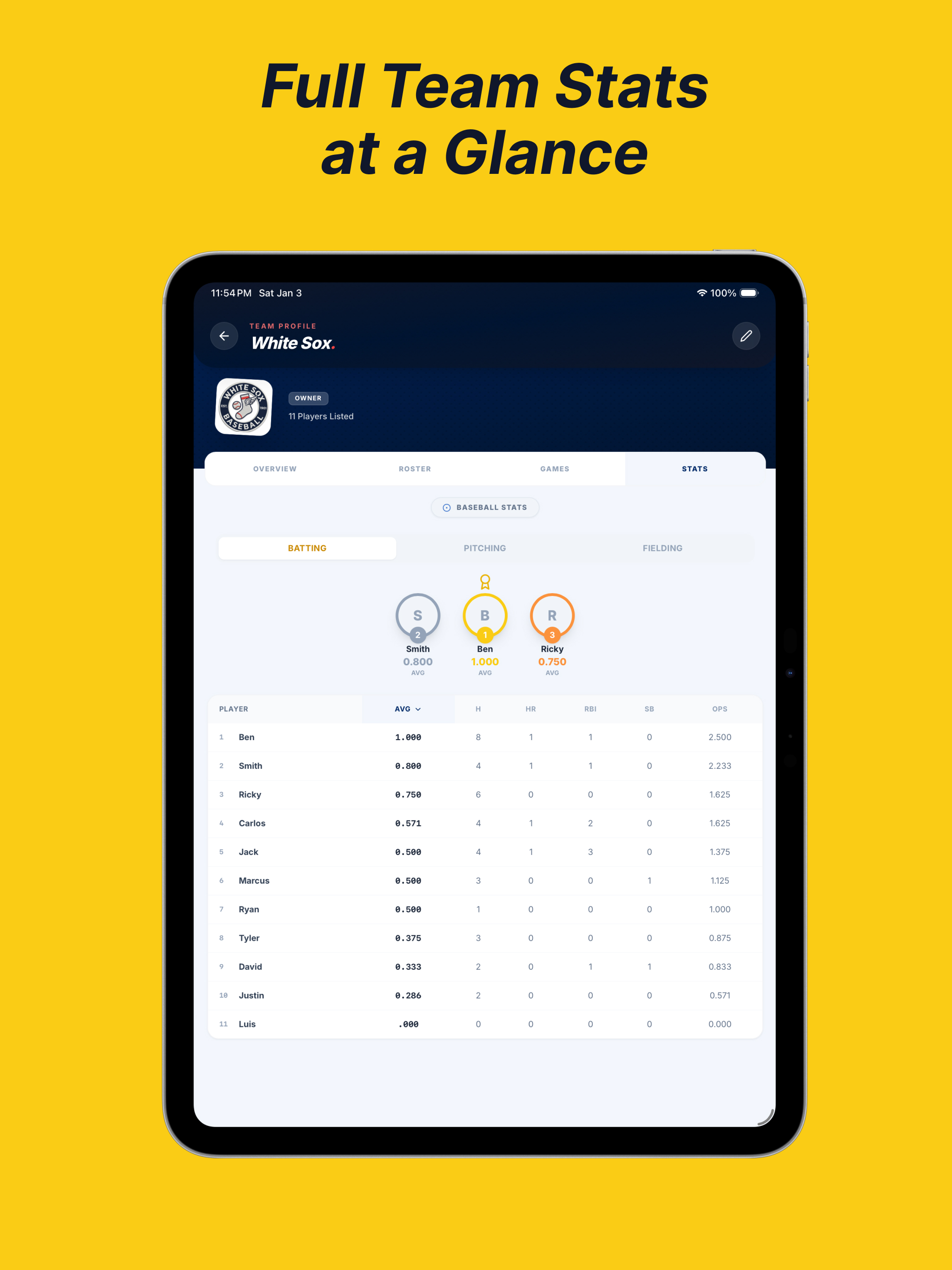 ScoreBook Baseball Scoring App screenshot 13