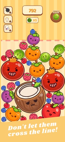 Fruit Pop Merge screenshot