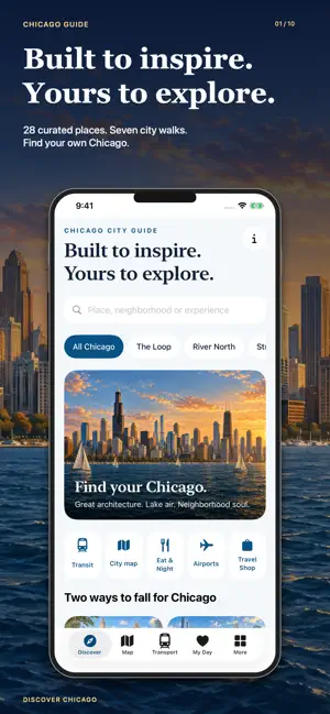 Chicago Guide and Subway map screenshot 1