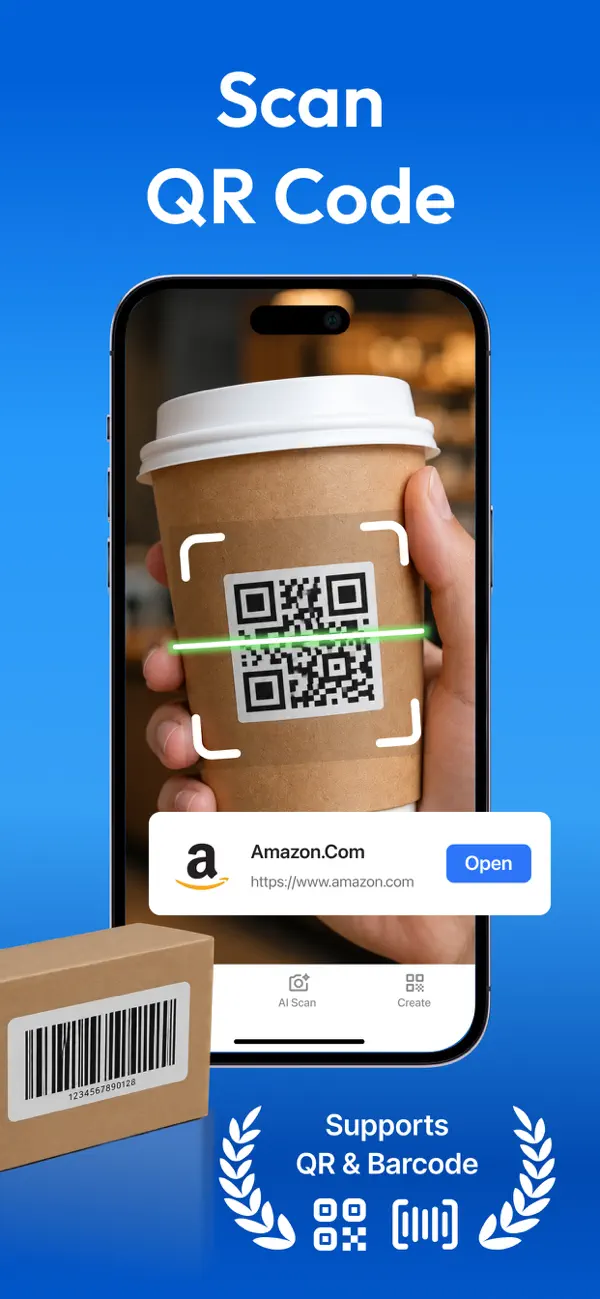 Screenshot #1 pour QR Code Master：Barcode Scanner