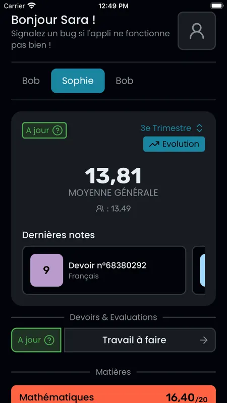 MoyennesED Sans Pubs screenshot 1 of 5