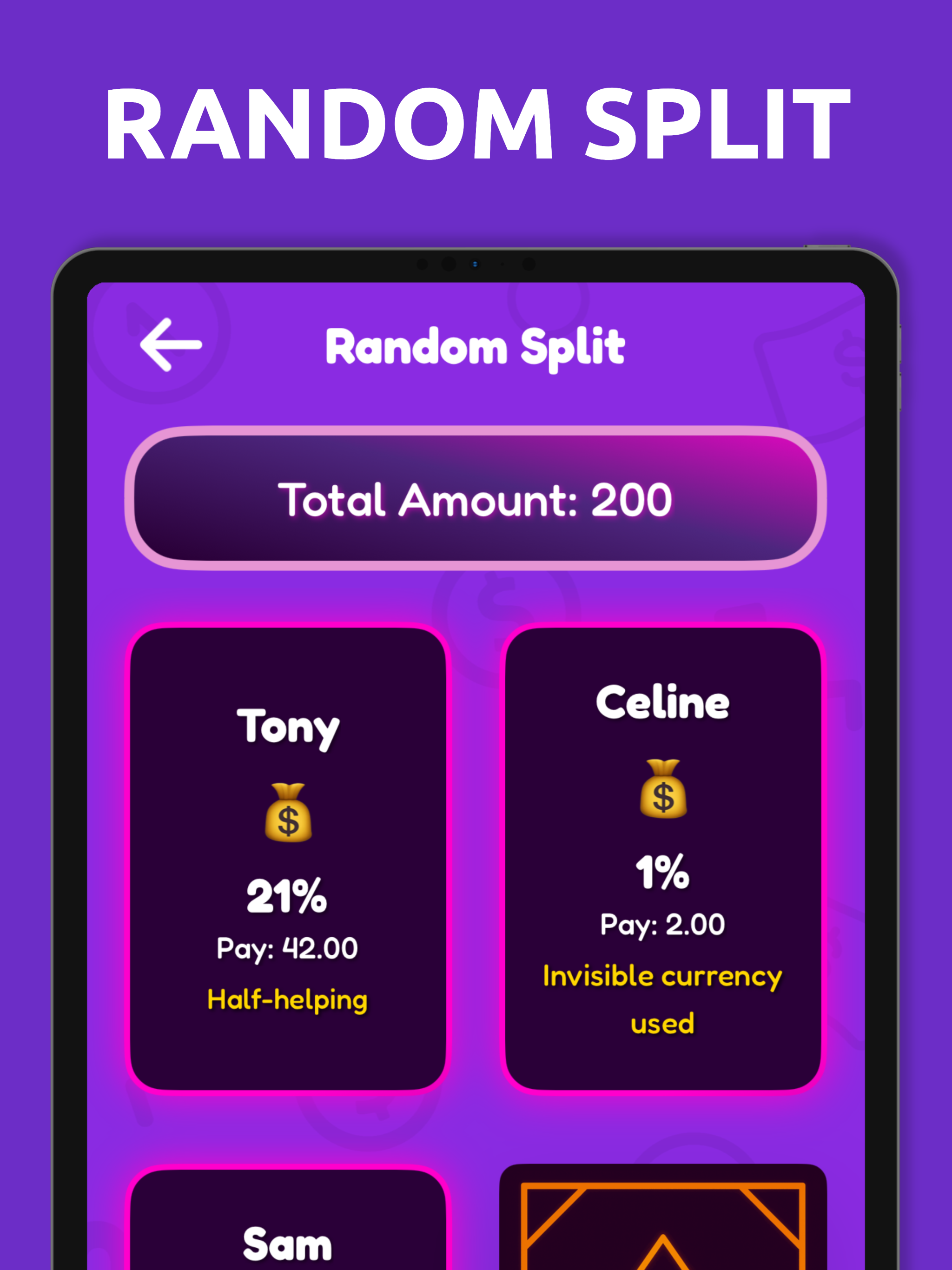 Who Pays? – Bill Games