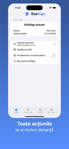 EVOSign (autentificare) App Store preview screenshot 3