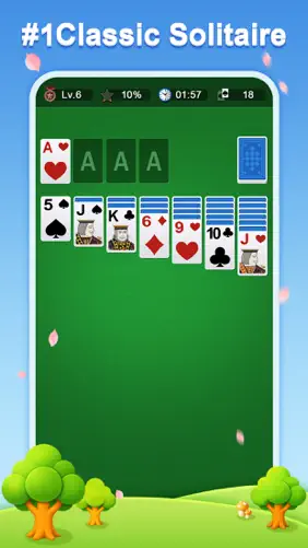Classic Solitaire． screenshot 2