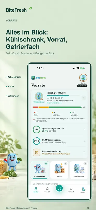 BiteFresh Vorrat & Haltbarkeit screenshot 5 of 10