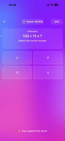 NumberClash iPhone screenshot