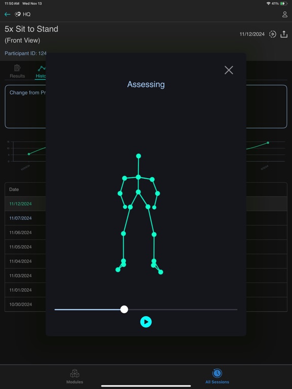 Exer Scan iPad screenshot 8 - Health & Fitness app