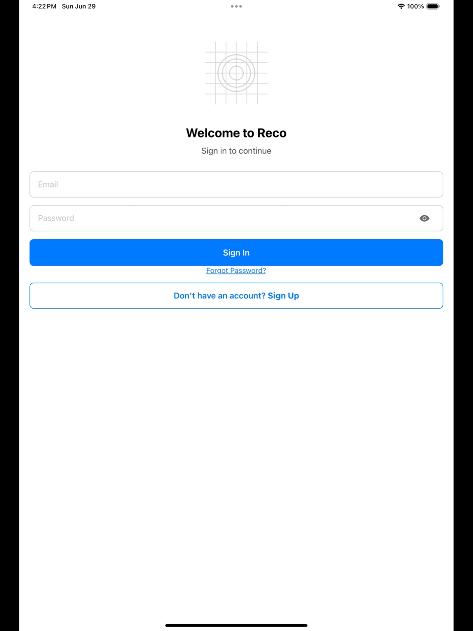iPad screenshot