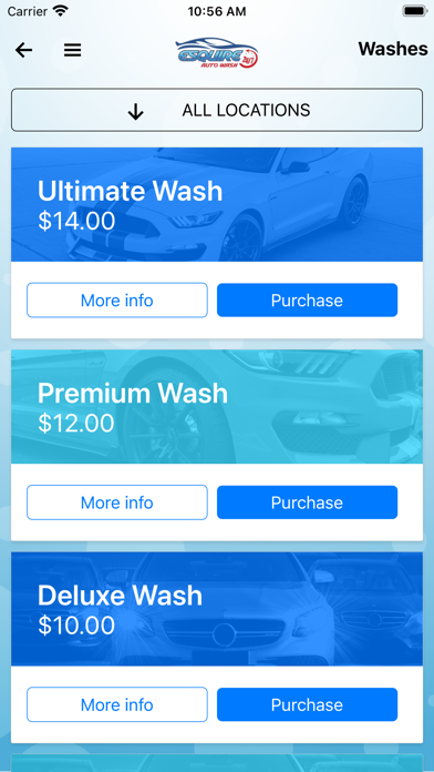 Esquire 24/7 Auto Wash Screenshot
