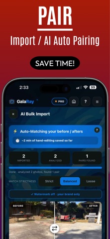 GalaRay: Before & After AI Screenshot 4 of 8