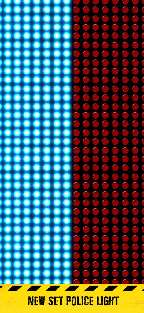 Emergency Vehicle Siren System - This tool features dynamic light arrays with distinct blue and red flashing patterns, simulating realistic emergency vehicle light bars.