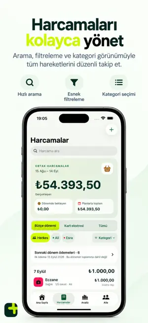 artıda: Bütçe Planlayıcı screenshot 4