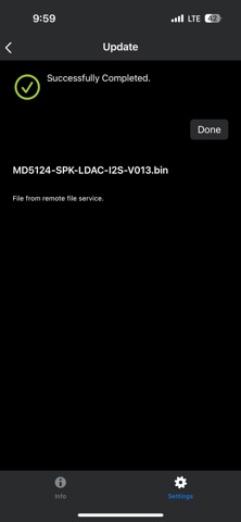 miniDSP BT Update Screenshot 5 of 5