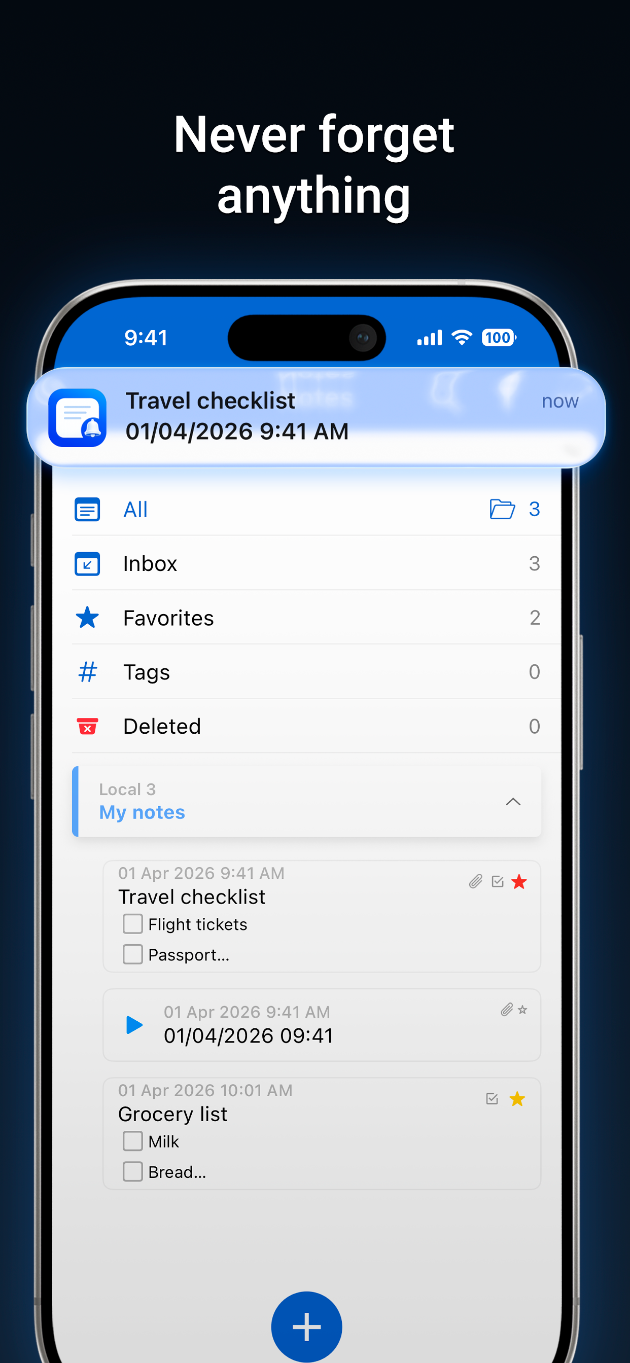 Notes: Notebook & Reminders screenshot 5