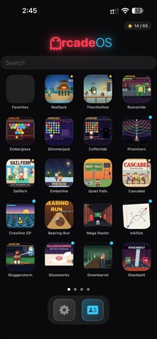 ArcadeOS Screenshot 1 of 10