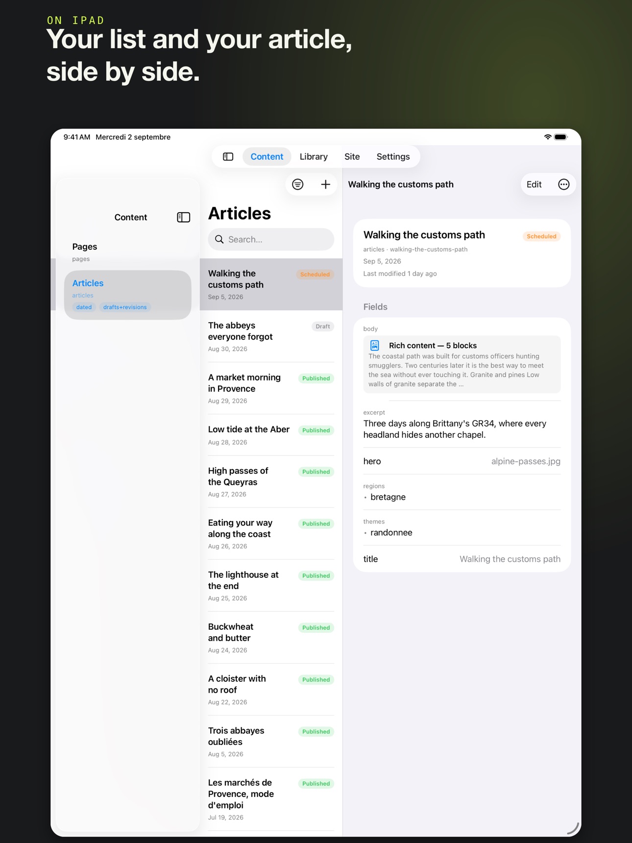 Screenshot 7 of Editor for Drupal & Statamic