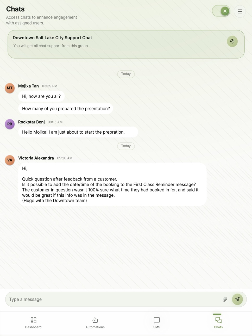 iPad screenshot