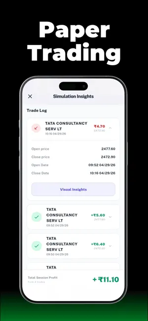 Trading Simulator NSE screenshot 4