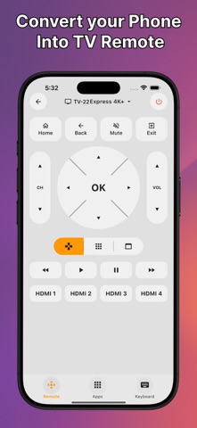Android TV Remote Control. Screenshot 2 of 7