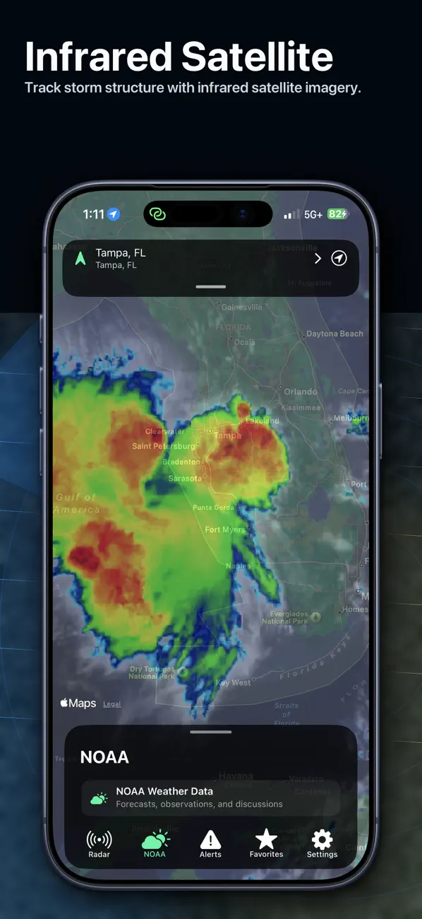 Screenshot #3 pour NOAA Weather Radar
