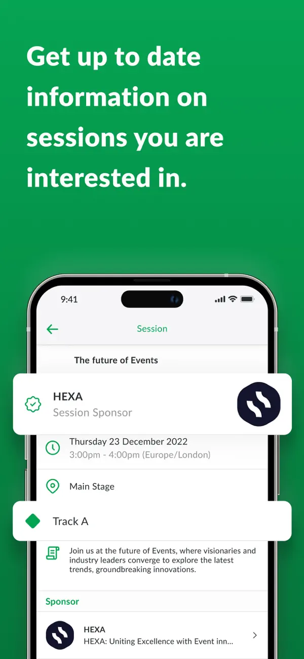 Screenshot #3 pour ANA Events App