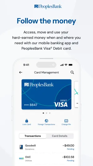 PeoplesBank Mobile Access screenshot 3