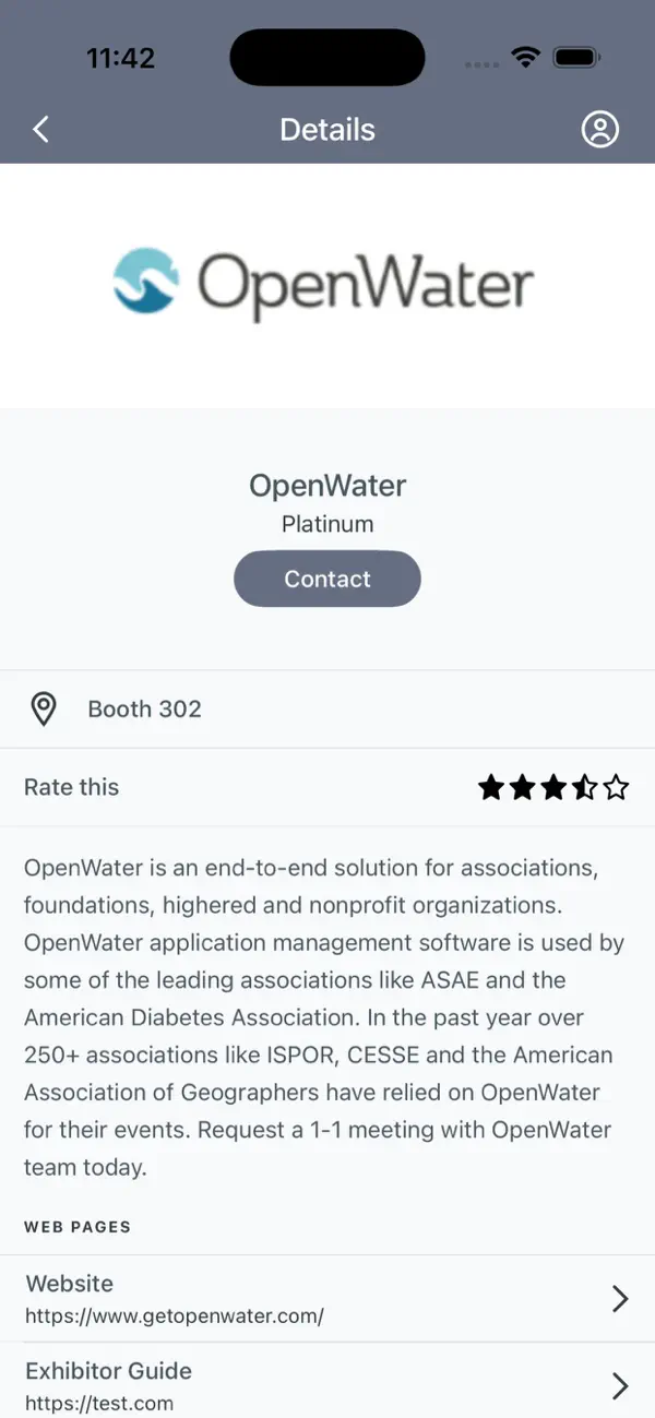 Screenshot #2 pour OpenWater Events