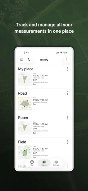 My GPS Area Calculator screenshot 2